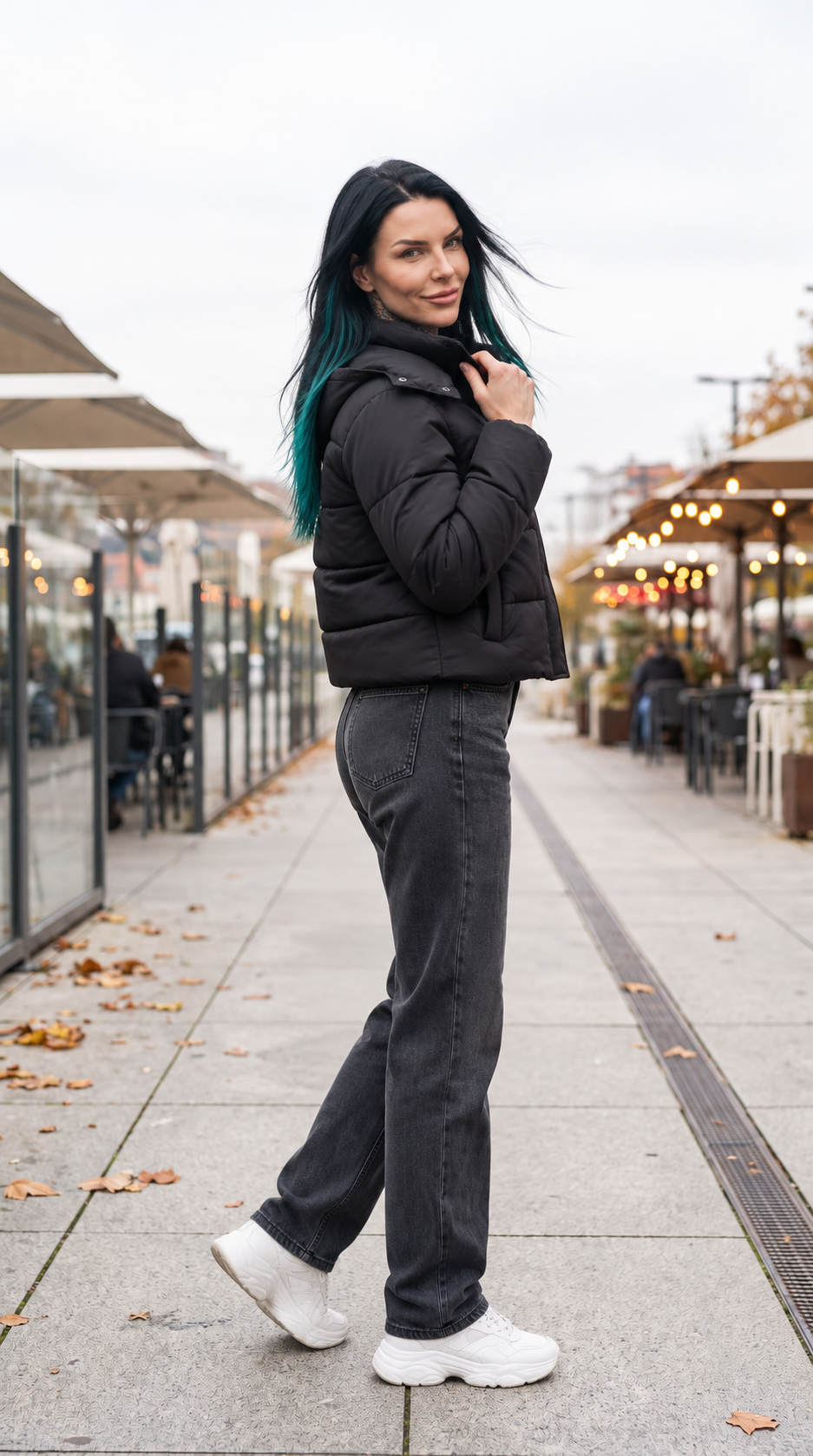 The cropped jacket